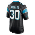 Parkc C.Panthers #30 Chuba Hubbard Player Black Game Stitched Jerseys
