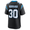Parkc C.Panthers #30 Chuba Hubbard Player Black Home Game Stitched Jerseys