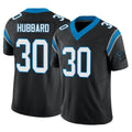 Parkc C.Panthers #30 Chuba Hubbard Player Black Vapor F.U.S.E. Limited Home Game Stitched Jerseys