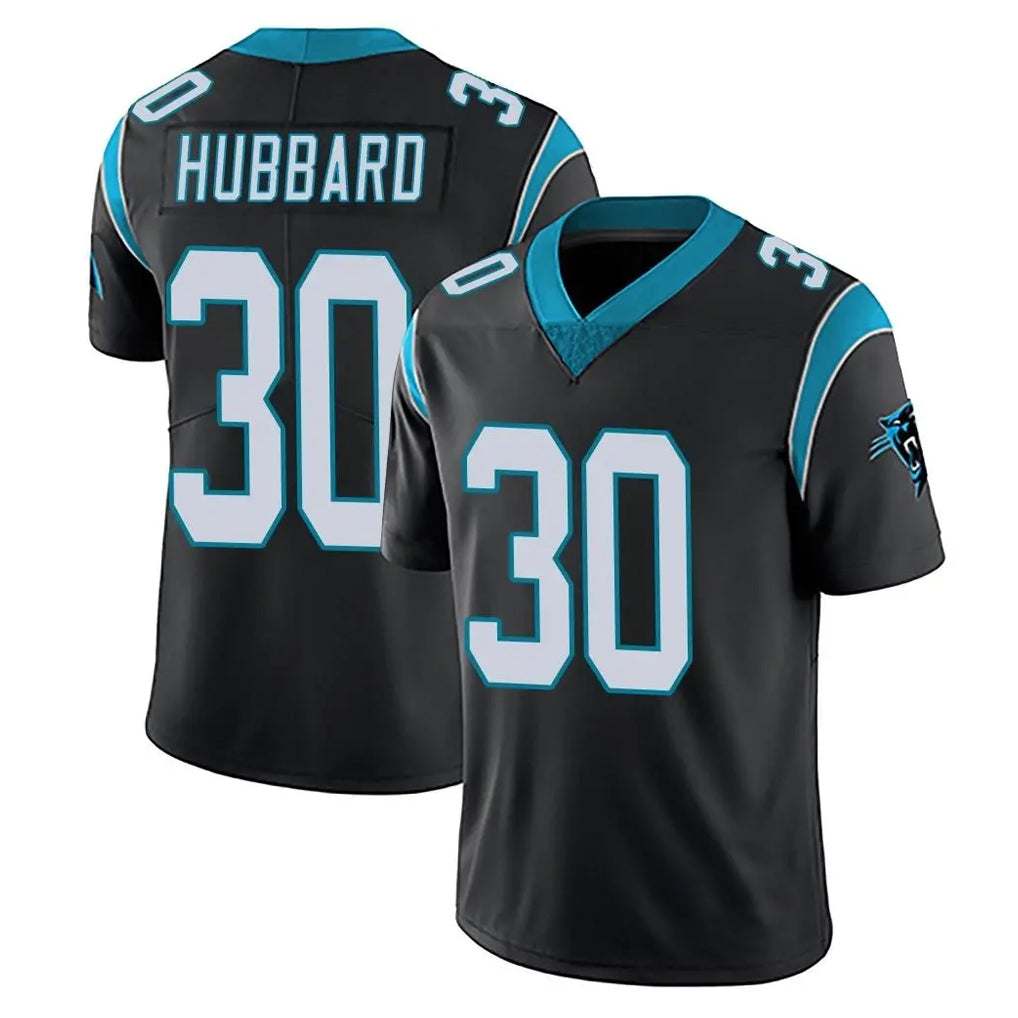 Parkc C.Panthers #30 Chuba Hubbard Player Black Vapor Untouchable Limited Game Stitched Jerseys