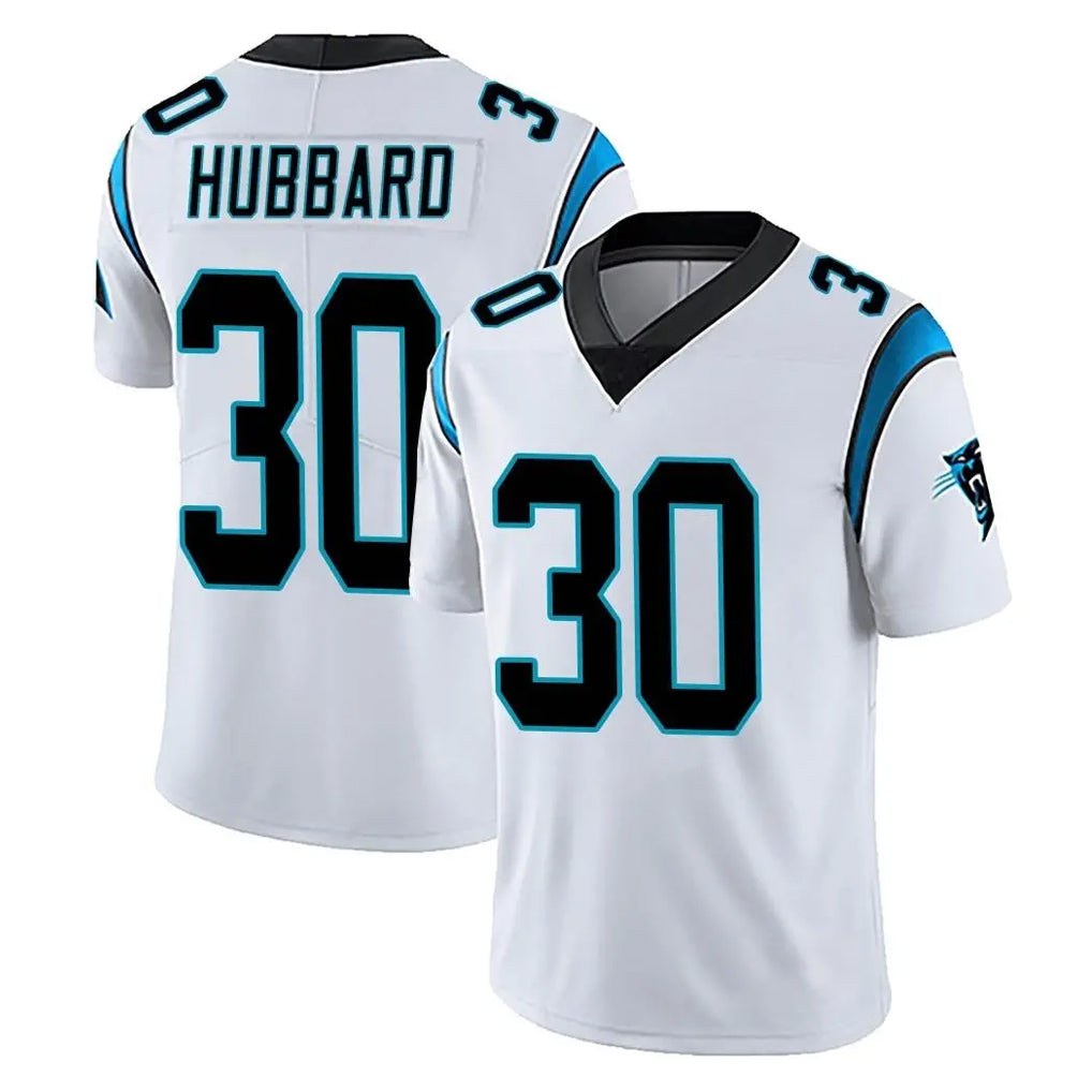 Parkc C.Panthers #30 Chuba Hubbard Player White Vapor Untouchable Limited Game Stitched Jerseys