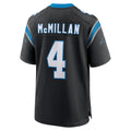 Parkc C.Panthers #4 Tetairoa McMillan Player Black Home Game Stitched Jerseys