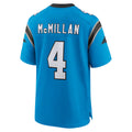 Parkc C.Panthers #4 Tetairoa McMillan Player Blue Home Game Stitched Jerseys