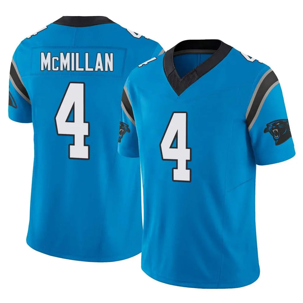 Parkc C.Panthers #4 Tetairoa McMillan Player Blue Vapor F.U.S.E. Limited Home Game Stitched Jerseys