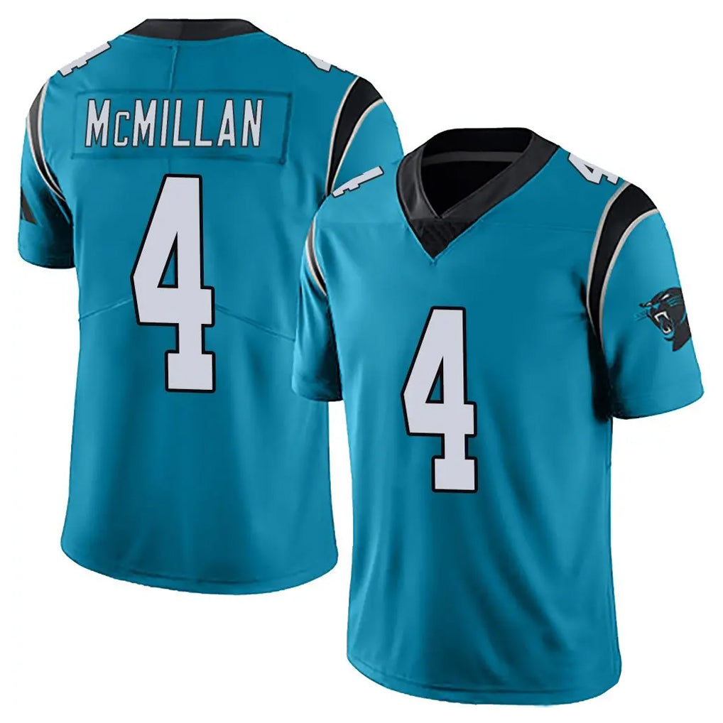 Parkc C.Panthers #4 Tetairoa McMillan Player Blue Vapor Untouchable Limited Game Stitched Jerseys