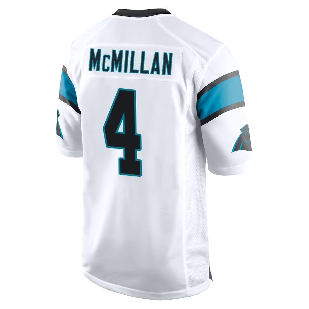 Parkc C.Panthers #4 Tetairoa McMillan Player White Game Stitched Jerseys