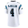 Parkc C.Panthers #4 Tetairoa McMillan Player White Home Game Stitched Jerseys