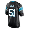 Parkc C.Panthers #51 Sam Mills Player Black Game Stitched Jerseys