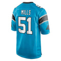 Parkc C.Panthers #51 Sam Mills Player Blue Game Stitched Jerseys