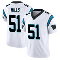 Parkc C.Panthers #51 Sam Mills Player White Vapor F.U.S.E. Limited Home Game Stitched Jerseys