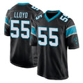 Parkc C.Panthers #55 Devin Lloyd Player Black Game Stitched Jerseys