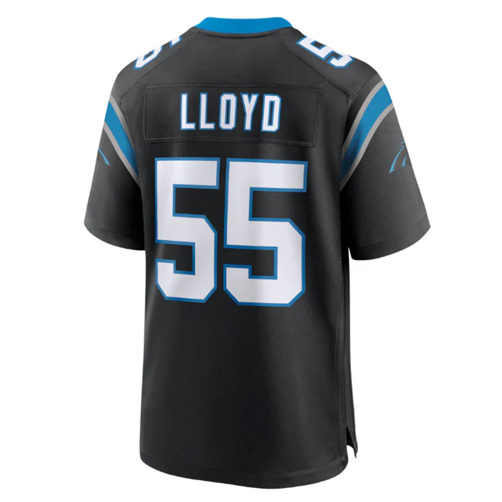Parkc C.Panthers #55 Devin Lloyd Player Black Home Game Stitched Jerseys
