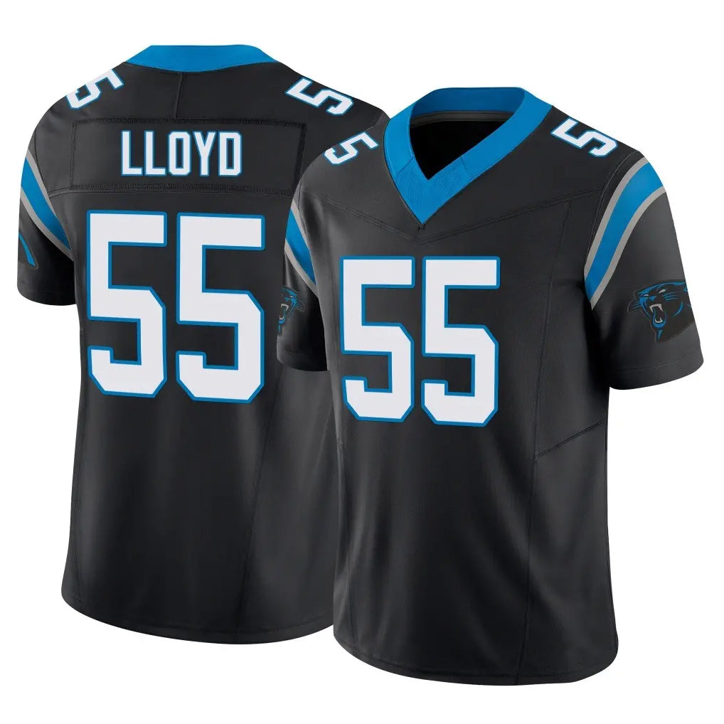 Parkc C.Panthers #55 Devin Lloyd Player Black Vapor F.U.S.E. Limited Home Game Stitched Jerseys