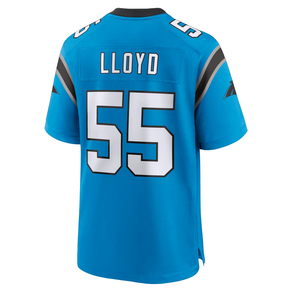 Parkc C.Panthers #55 Devin Lloyd Player Blue Home Game Stitched Jerseys