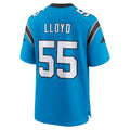 Parkc C.Panthers #55 Devin Lloyd Player Blue Home Game Stitched Jerseys