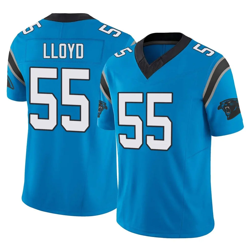 Parkc C.Panthers #55 Devin Lloyd Player Blue Vapor F.U.S.E. Limited Home Game Stitched Jerseys