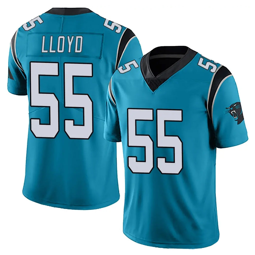 Parkc C.Panthers #55 Devin Lloyd Player Blue Vapor Untouchable Limited Game Stitched Jerseys