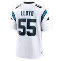 Parkc C.Panthers #55 Devin Lloyd Player White Home Game Stitched Jerseys