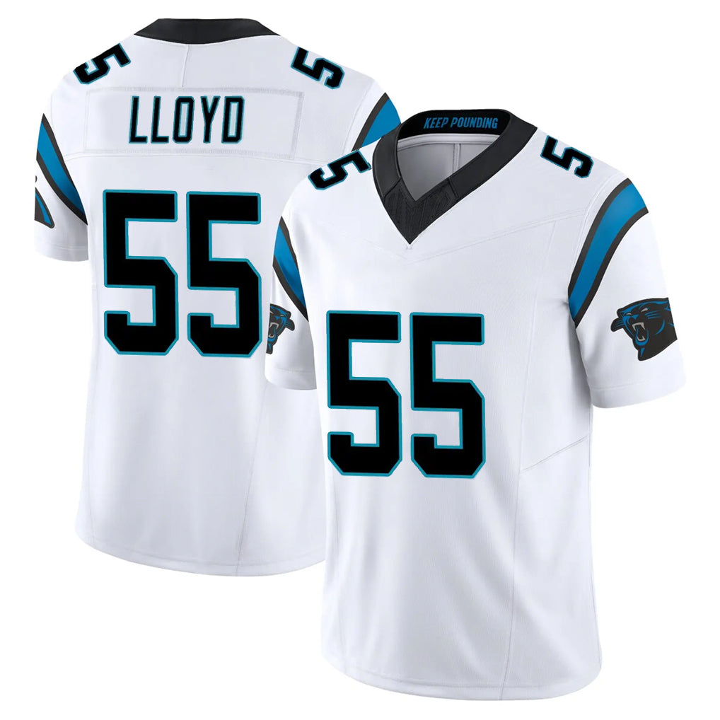Parkc C.Panthers #55 Devin Lloyd Player White Vapor F.U.S.E. Limited Home Game Stitched Jerseys
