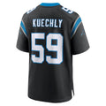 Parkc C.Panthers #59 Luke Kuechly Player Black Home Game Stitched Jerseys