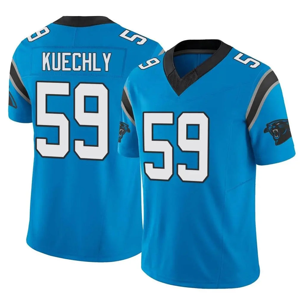 Parkc C.Panthers #59 Luke Kuechly Player Blue Vapor F.U.S.E. Limited Home Game Stitched Jerseys