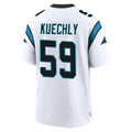 Parkc C.Panthers #59 Luke Kuechly Player White Home Game Stitched Jerseys