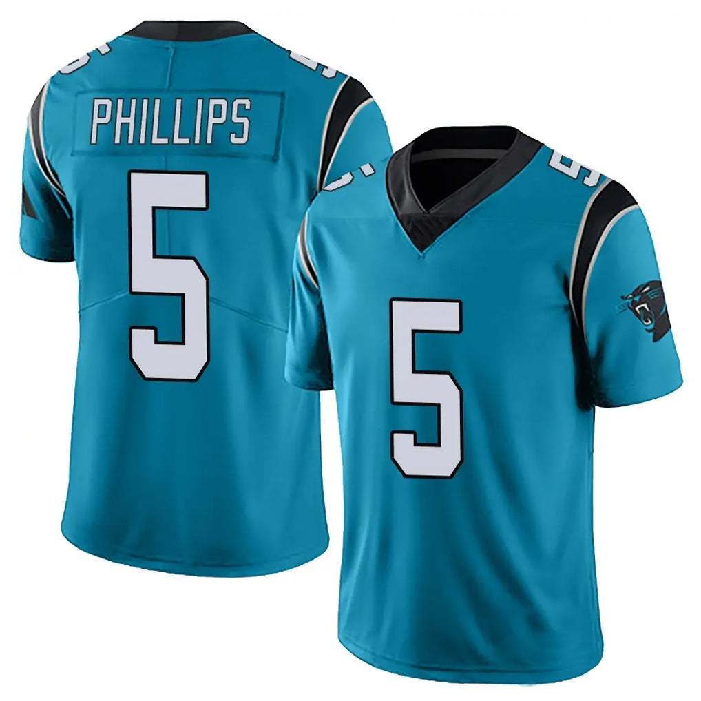 Parkc C.Panthers #5 Jaelan Phillips Player Blue Vapor Untouchable Limited Game Stitched Jerseys