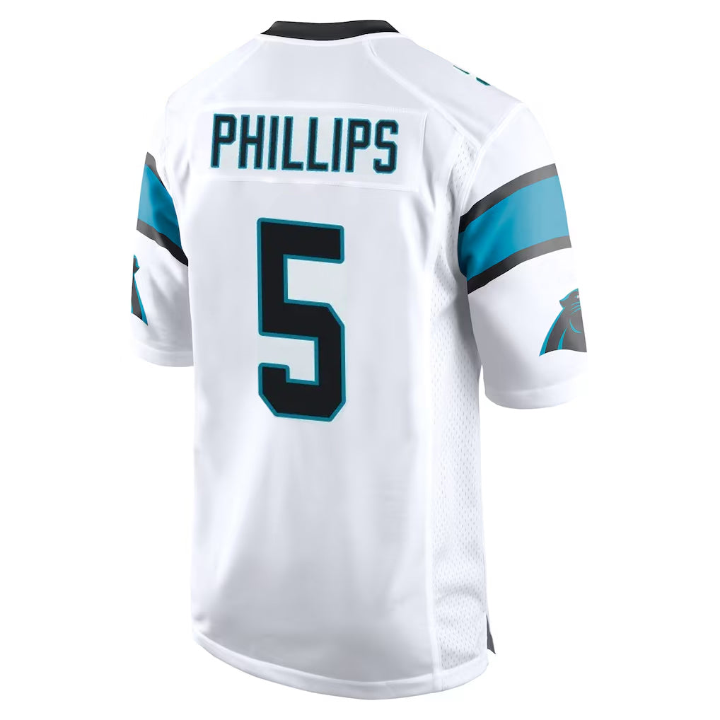 Parkc C.Panthers #5 Jaelan Phillips Player White Game Stitched Jerseys