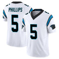 Parkc C.Panthers #5 Jaelan Phillips Player White Vapor F.U.S.E. Limited Home Game Stitched Jerseys