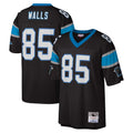 Parkc C.Panthers #85 Wesley Walls Player Black Mitchell & Ness Legacy Replica Stitched Jerseys