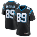 Parkc C.Panthers #89 Steve Smith Sr. Black Retired Player Home Game Stitched Jerseys