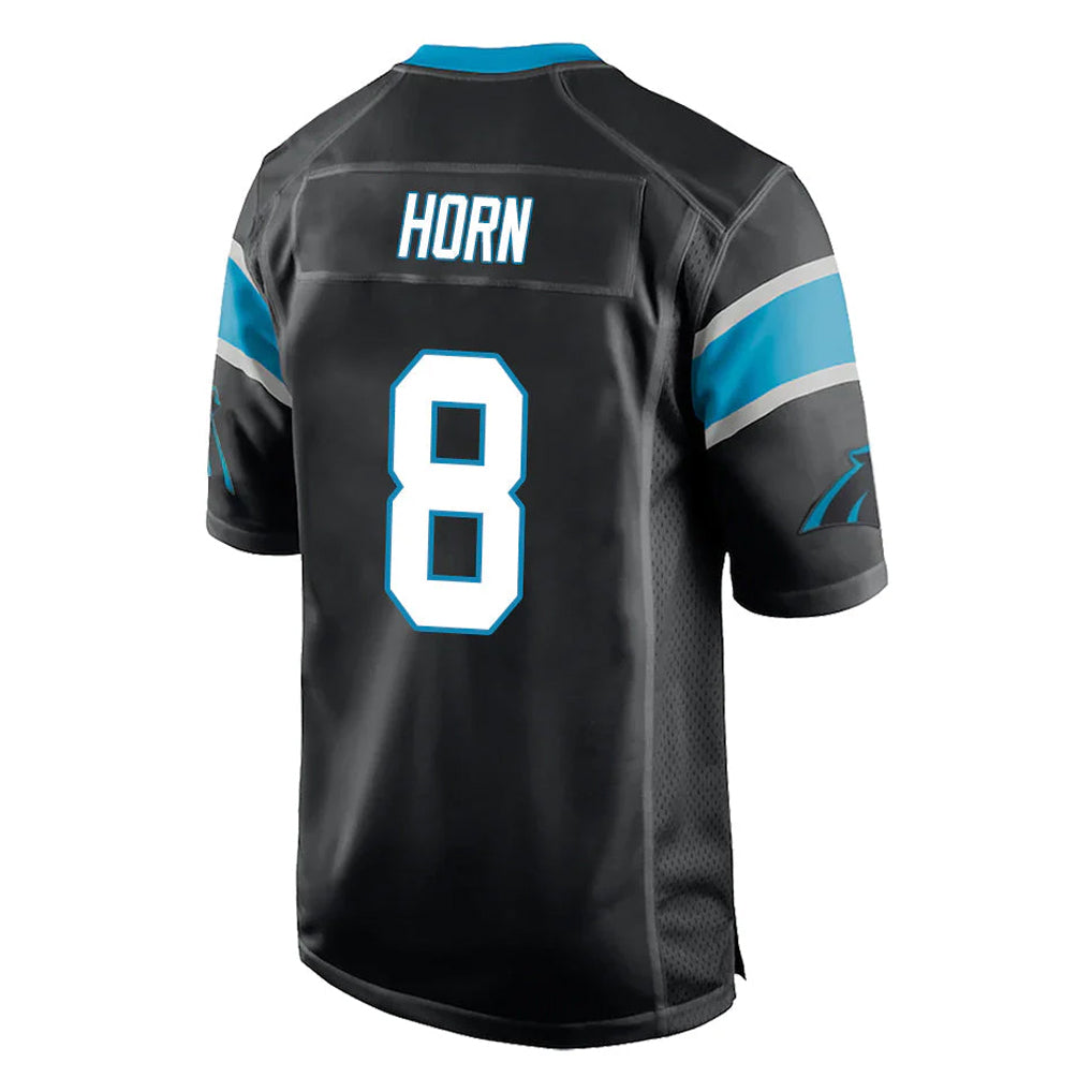 Parkc C.Panthers #8 Jaycee Horn Player Black Game Stitched Jerseys