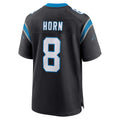 Parkc C.Panthers #8 Jaycee Horn Player Black Home Game Stitched Jerseys