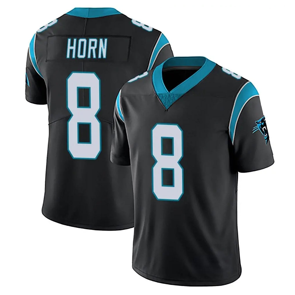 Parkc C.Panthers #8 Jaycee Horn Player Black Vapor Untouchable Limited Game Stitched Jerseys