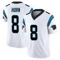 Parkc C.Panthers #8 Jaycee Horn Player White Vapor F.U.S.E. Limited Home Game Stitched Jerseys
