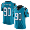 Parkc C.Panthers #90 Julius Peppers Player Blue Vapor Untouchable Limited Game Stitched Jerseys