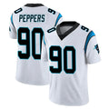 Parkc C.Panthers #90 Julius Peppers Player White Vapor Untouchable Limited Game Stitched Jerseys