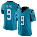 Parkc C.Panthers #9 Bryce Young Player Blue Vapor Untouchable Limited Game Stitched Jerseys