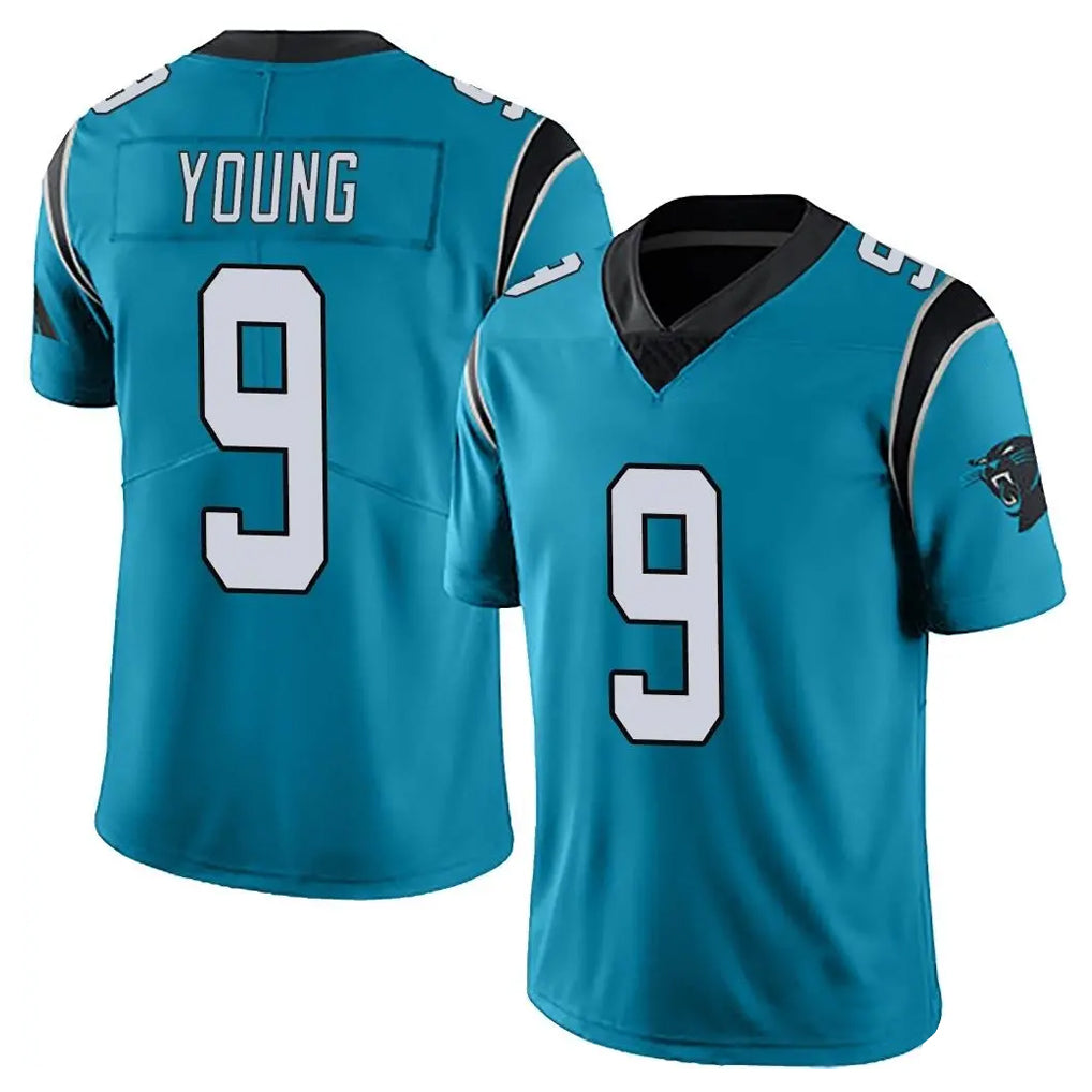 Parkc C.Panthers #9 Bryce Young Player Blue Vapor Untouchable Limited Game Stitched Jerseys
