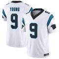 Parkc C.Panthers #9 Bryce Young White Vapor F.U.S.E. Limited Home Game Stitched Jerseys