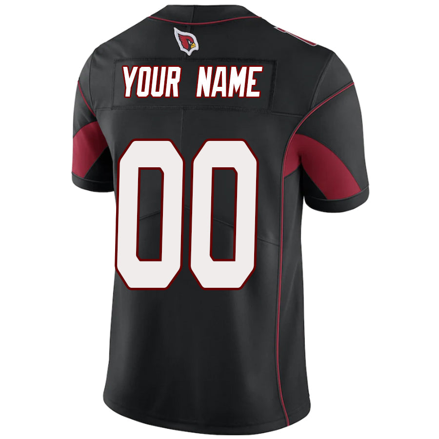 Parkc Custom A.Cardinal Black Vapor Limited Elite Stitched Jerseys