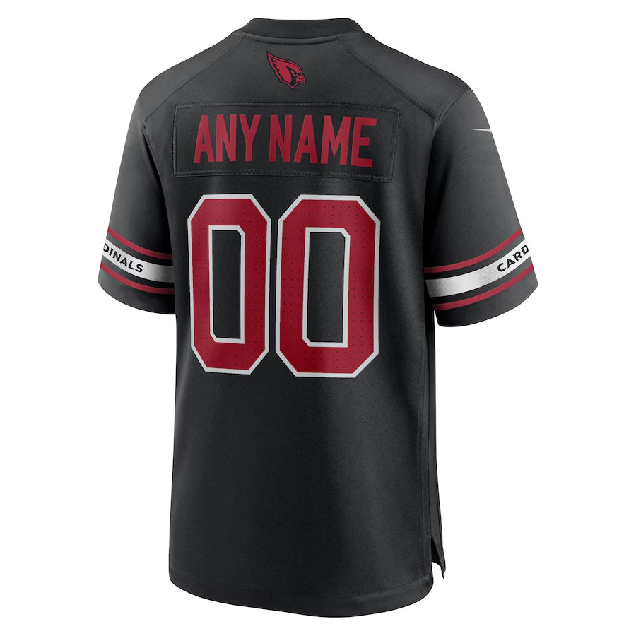Parkc Custom A.Cardinals Black Replica Alternate Game Stitched  Jerseys