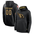 Parkc Custom A.Cardinals Black Salute to Service Hoodies Any Name & Numbers Stitched Jerseys