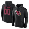 Parkc Custom A.Cardinals Black Salute to Service Pullover Hoodies Any Name & Numbers Stitched Jerseys