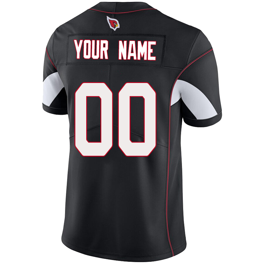 Parkc Custom A.Cardinals Black Vapor Untouchable Elite Stitched Jerseys