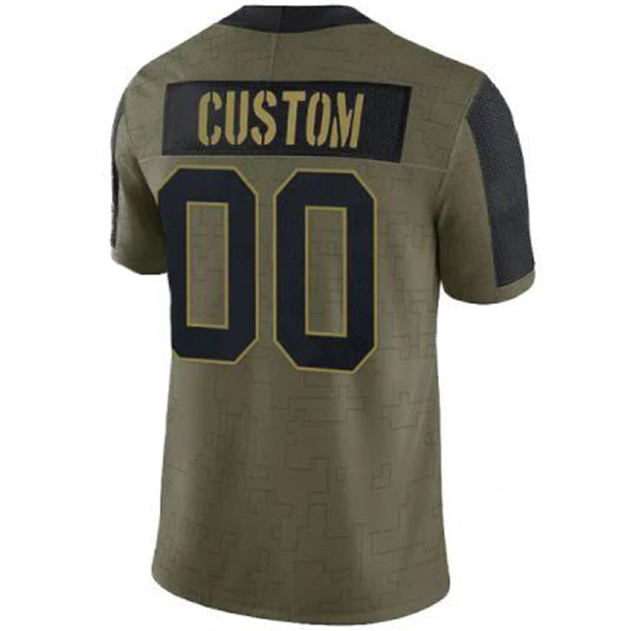 Parkc Custom A.Cardinals Olive Salute To Service Limited Stitched Jerseys