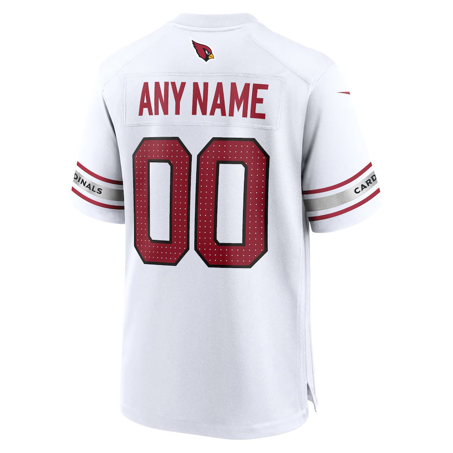 Parkc Custom A.Cardinals White Game Road Home Stitched Jerseys