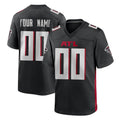 Parkc Custom A.Falcons Black Home Game Any Name & Numbers Stitched Jerseys
