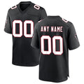Parkc Custom A.Falcons Black Throwback Limited Home Game Any Name & Numbers Stitched Jerseys
