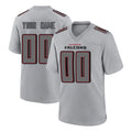 Parkc Custom A.Falcons Gray Fashion Home Game Any Name & Numbers Stitched Jerseys